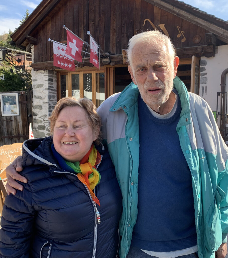 Sylvie avec Jean-Luc Bideau